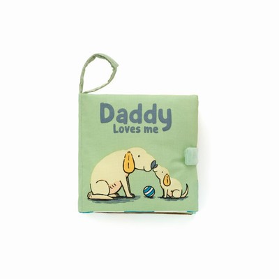 Jellycat Daddy Loves Me Books USA | 48269ASTP